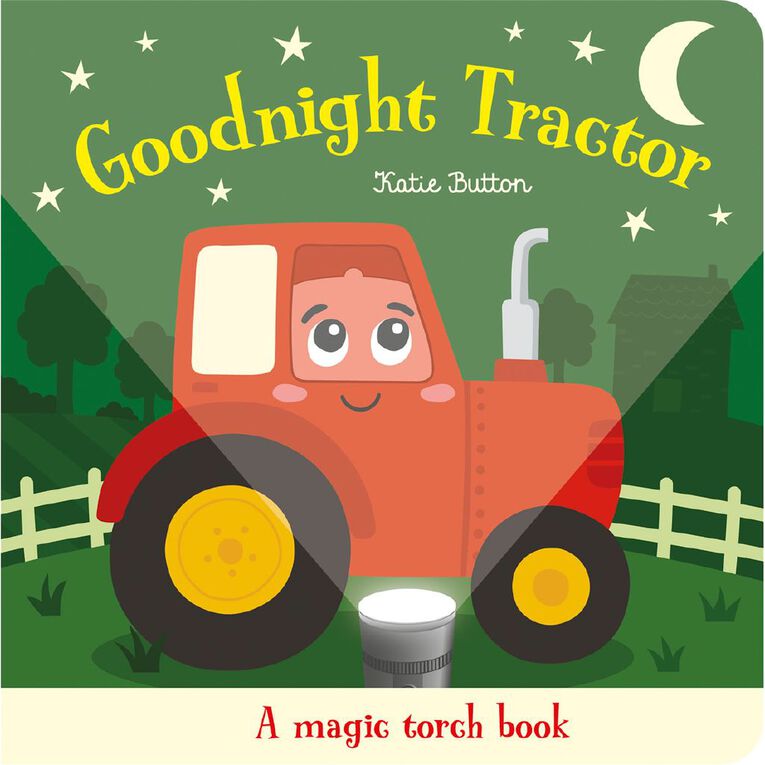 Magic Torch Book: Goodnight Tractor, , hi-res