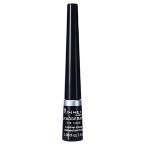 Rimmel Exaggerate Liquid Eyeliner 100% Black