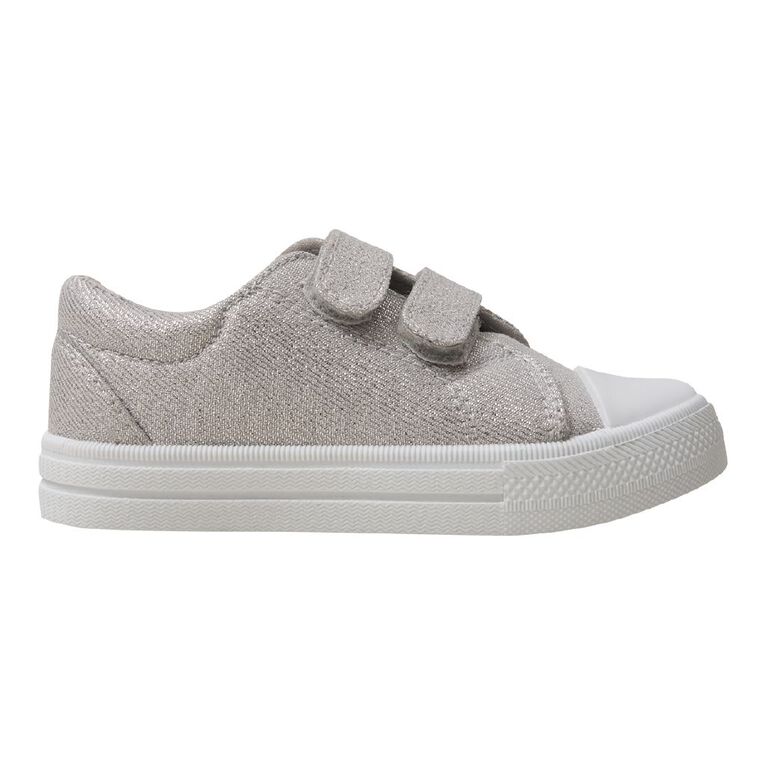 Young Original Junior Kids' Sparkle Sneakers, Silver, hi-res