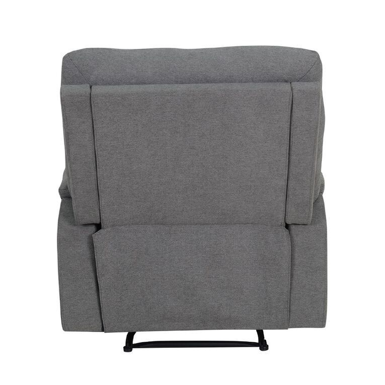 Living & Co Juno Recliner Chair Grey Mid, , hi-res