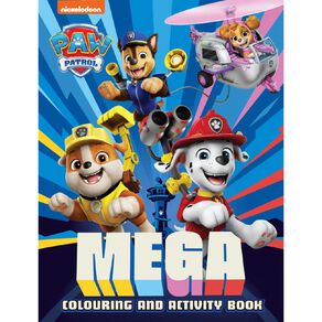 PAW Patrol: To The Rescue! Mega Colouring Book