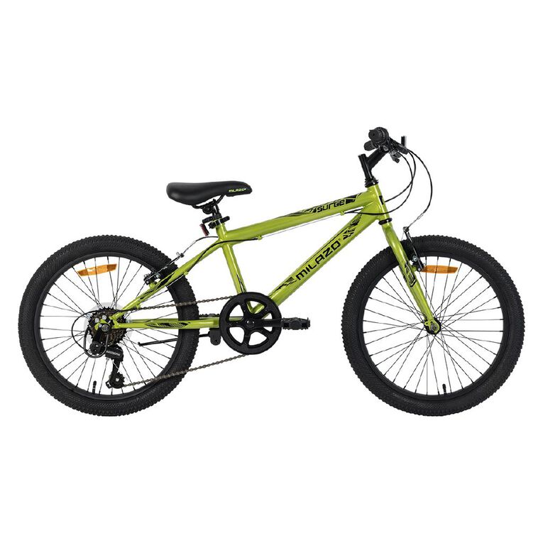 Milazo 20 Inch Mountain Bike Surge 6 Speed Green, , hi-res