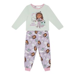 Gabby's Dollhouse Girls' Knit Pyjama Set