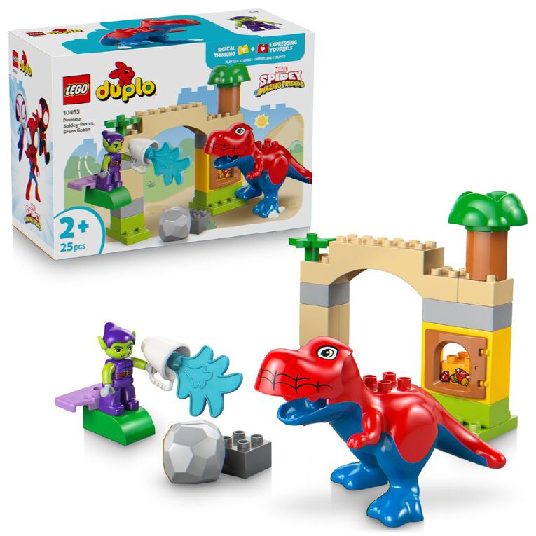 LEGO DUPLO Dinosaur Spidey-Rex vs Green Goblin 10463, , hi-res