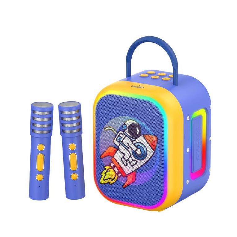 Veon Kids' Bluetooth Speaker with Mic VNSK827BLU Blue, , hi-res