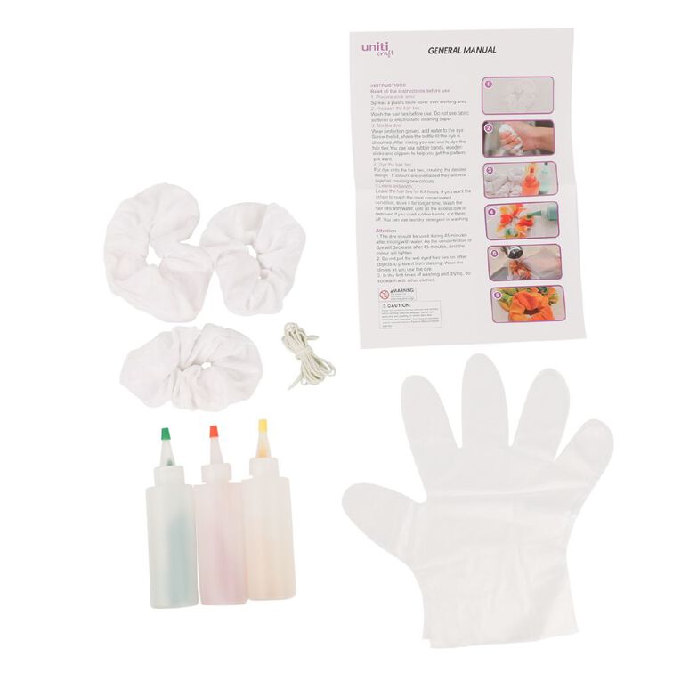 Uniti Scrunchie Tie Dye Kit, , hi-res