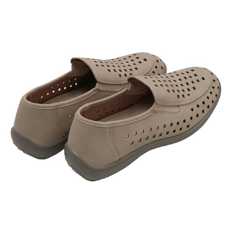 H&H Women's Vera Comfort Loafers, Taupe, hi-res