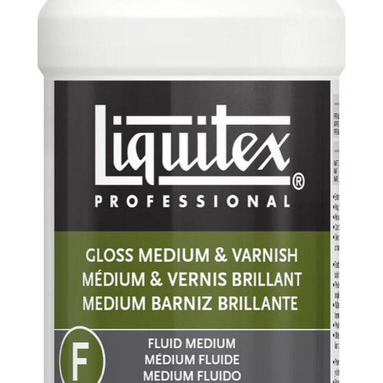 Liquitex Gloss Fluid Medium & Varnish 118ml, , hi-res
