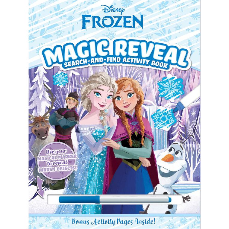 Disney: Frozen Magic Reveal Search-And-Find Activity Book by Disney, , hi-res