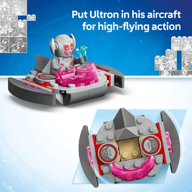 LEGO Disney Junior Marvel Ultron verses Iron Man 11209, , hi-res