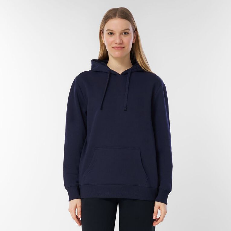 H&H Women's Essential Pullover Hoodie, Navy, hi-res