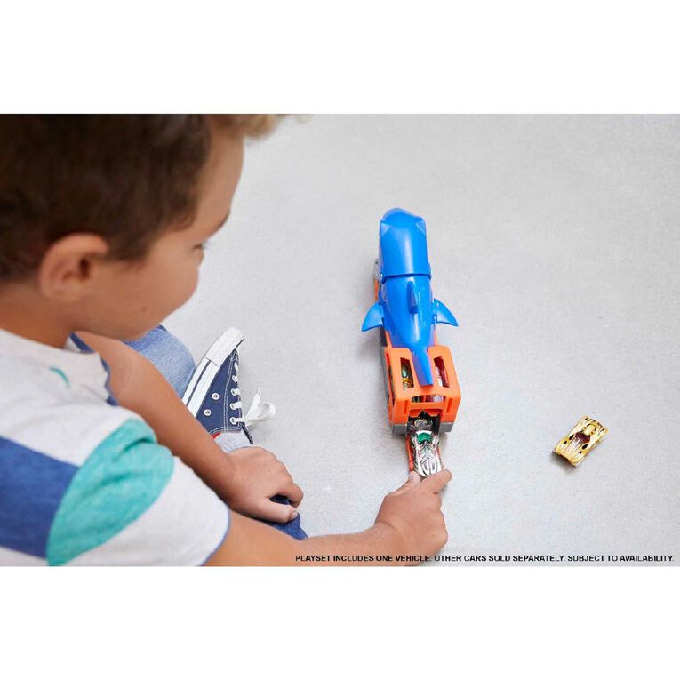 Hot Wheels Shark Chomp Hauler Play Set, , hi-res
