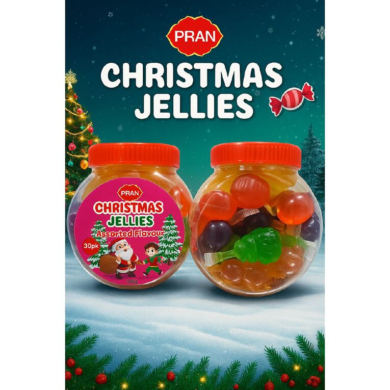 Christmas Jelly Fruits Mixed 30 Packs, , hi-res