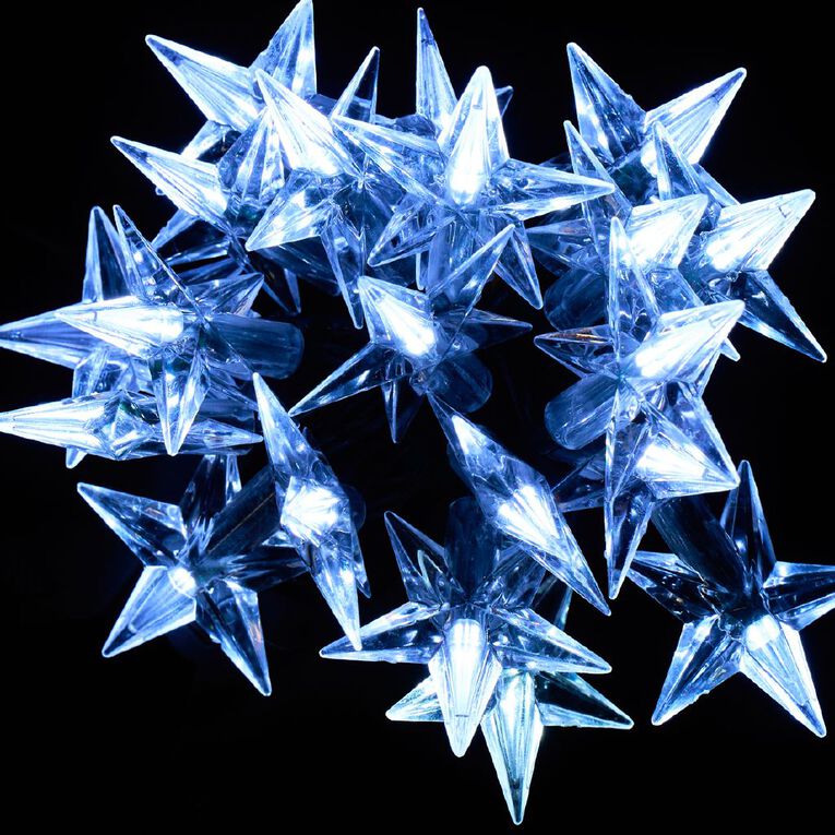 Wonderland Solar 20 LED 1.9m Dark Wire Cool White, , hi-res