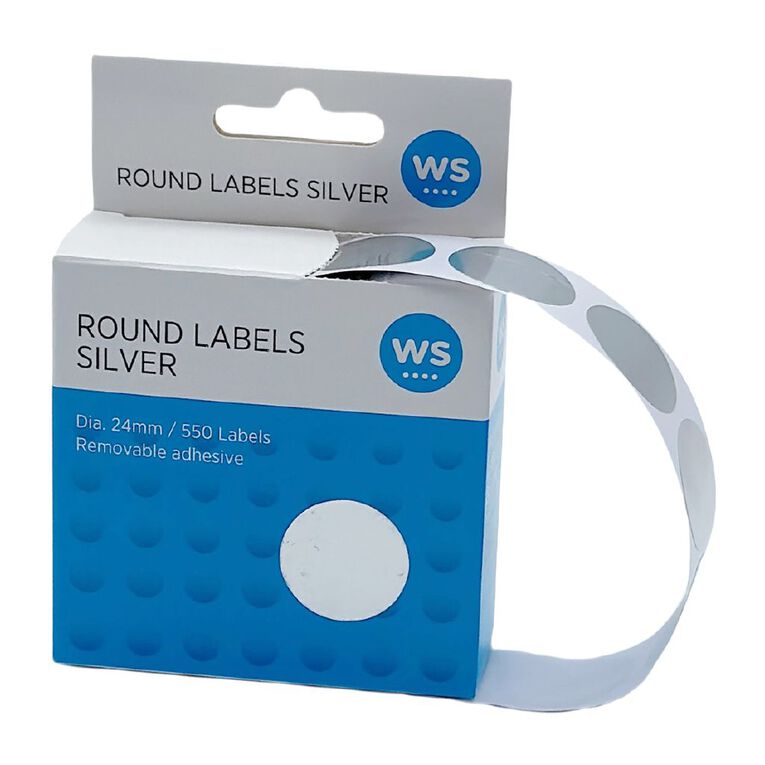 WS Dot Stickers Dispenser 24mm Diameter, , hi-res