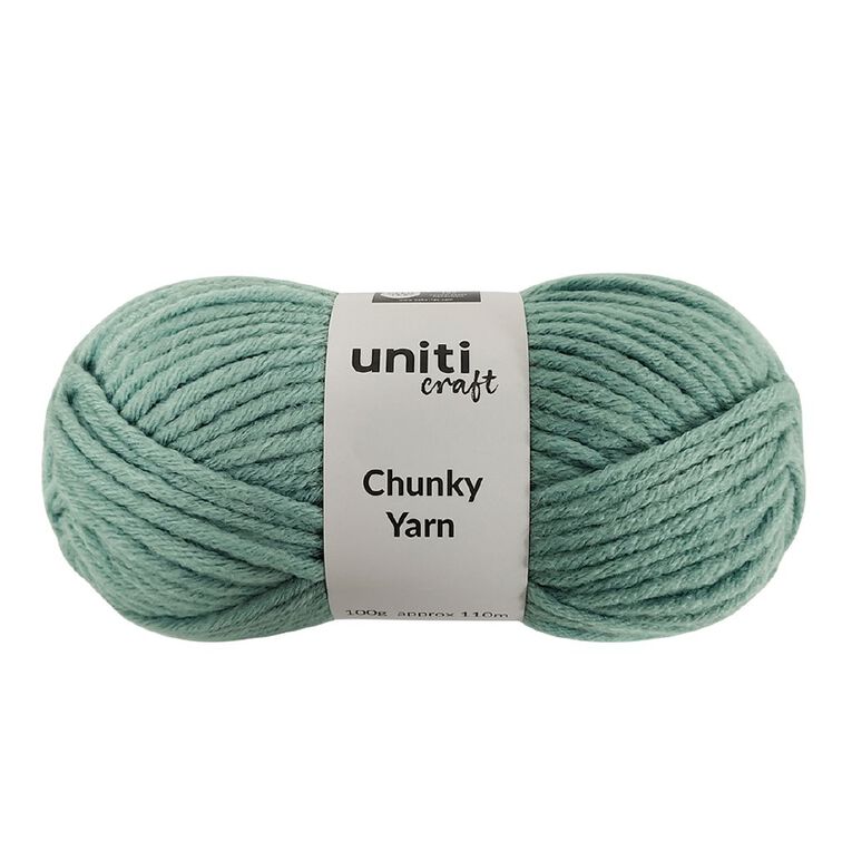 Uniti Yarn Chunky 100G Mint, , hi-res