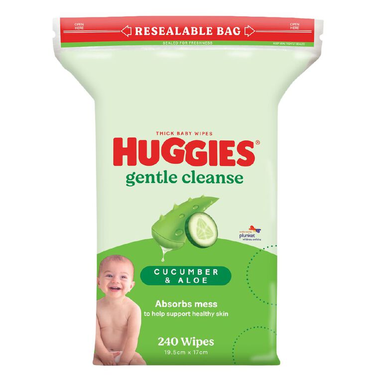 Huggies Baby Wipes Cucumber & Aloe Jumbo Pack, , hi-res