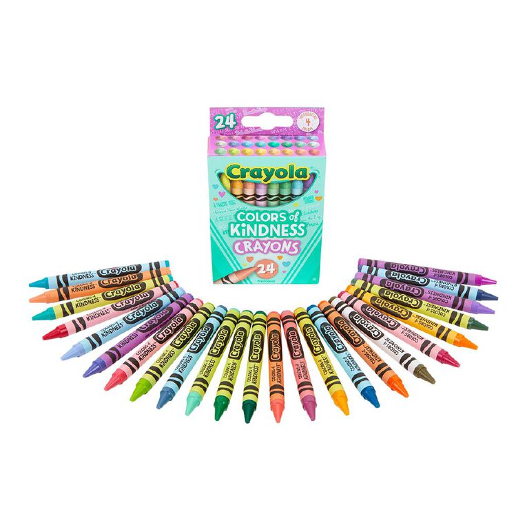 Crayola Colors of Kindness Crayons 24 Pack, , hi-res