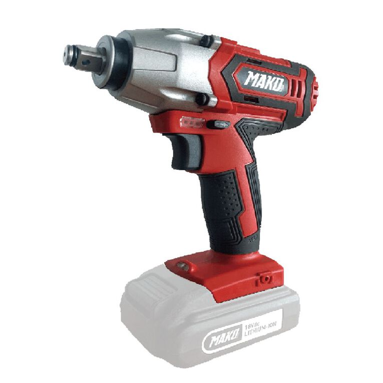 Mako 18v Cordless Impact Wrench Skin, , hi-res