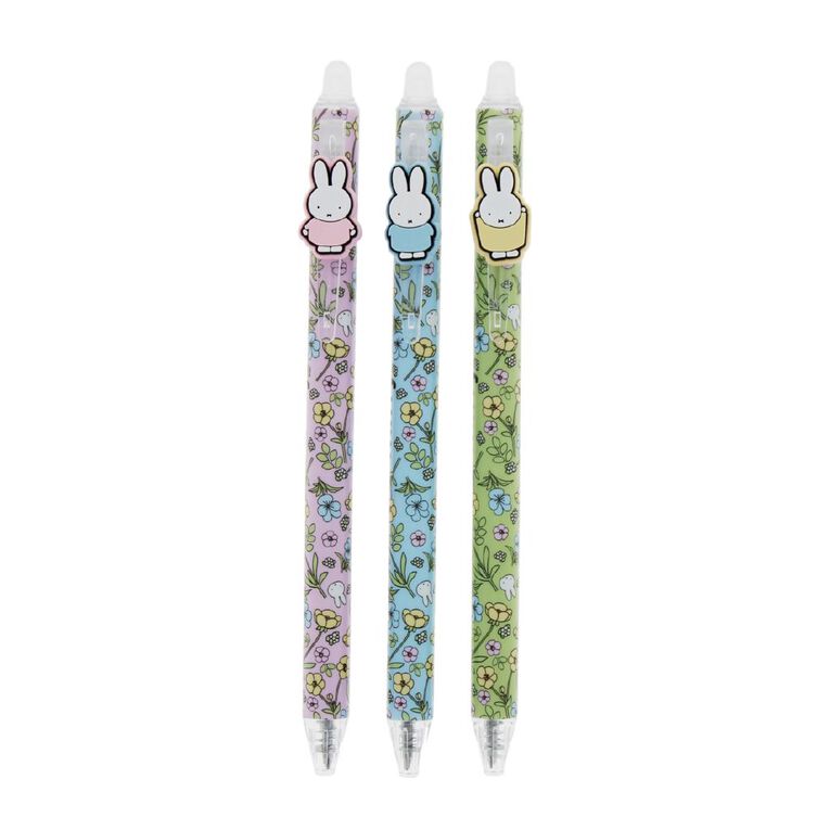 Miffy Buttercup Miffy Buttercup Erasable Gel Pens, , hi-res