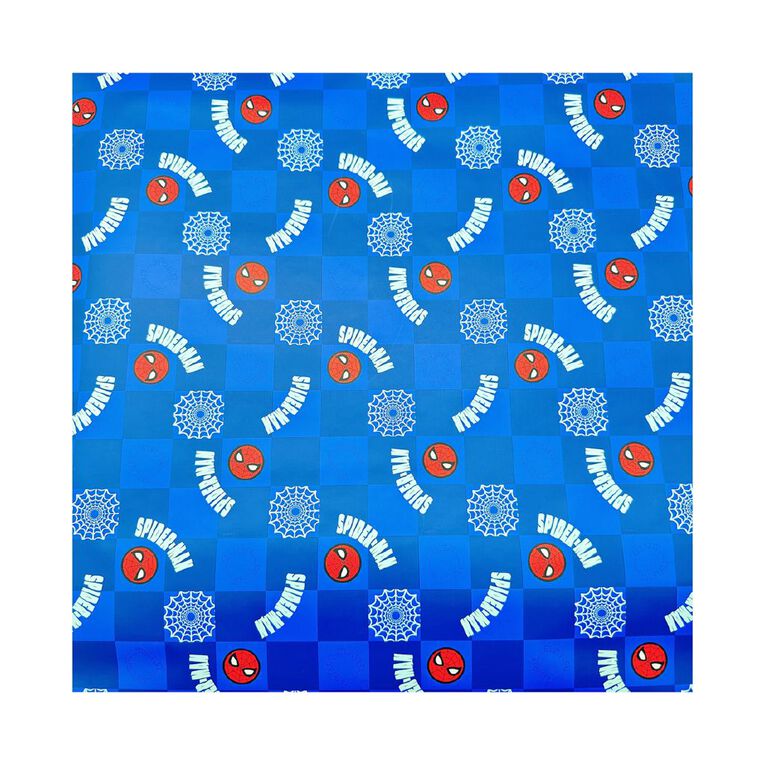 Spider-Man Book Covering 45cm x 1m Dark Blue, , hi-res