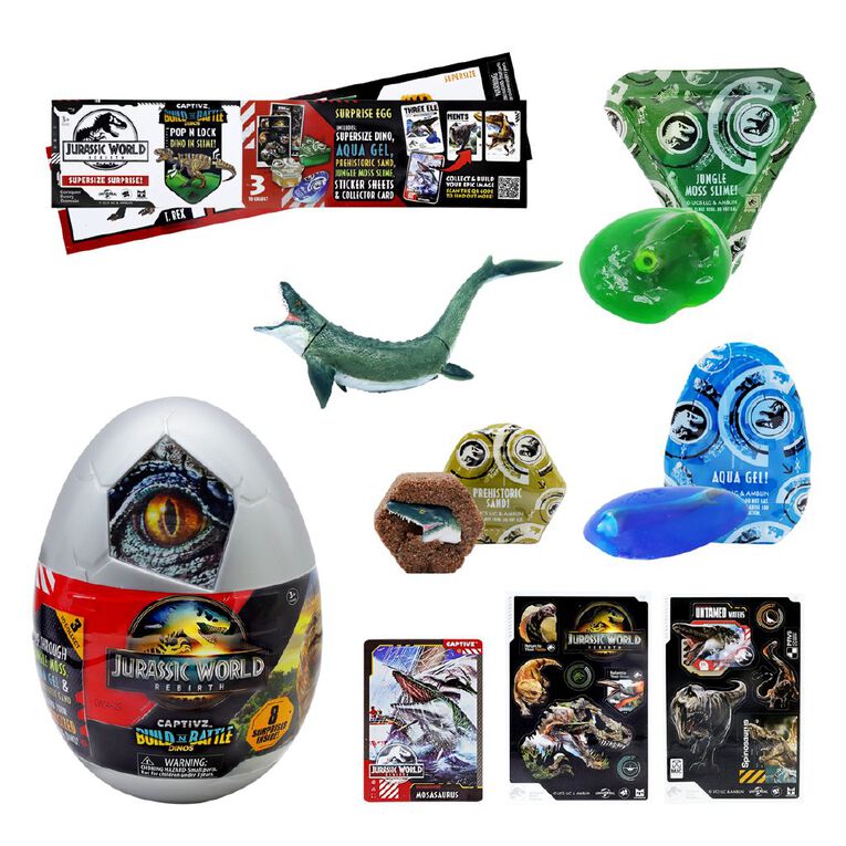 Jurassic World Rebirth Captivz Surprise Egg, , hi-res