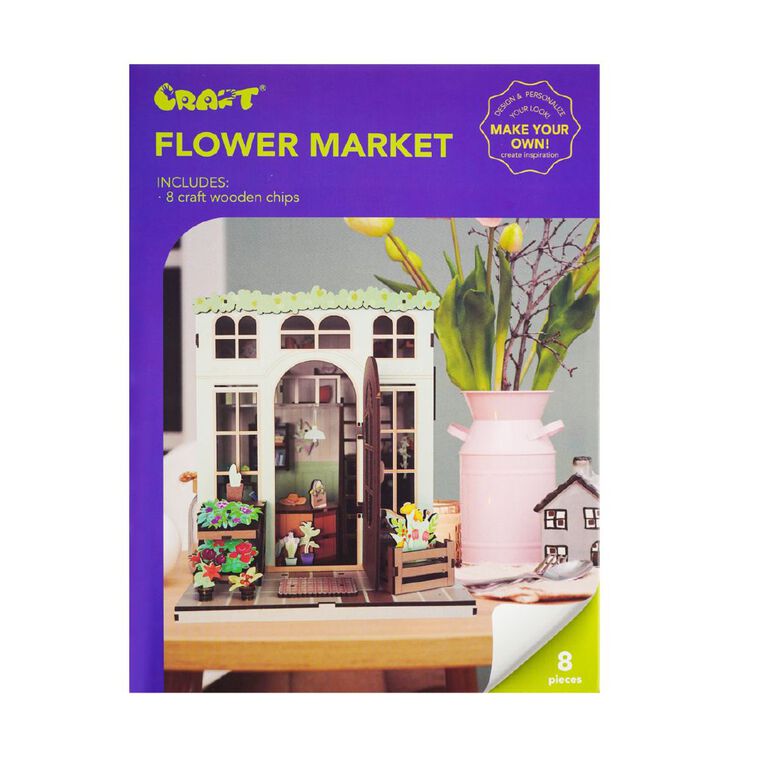 Uniti Craft Adults Make Your Own Flower Shop, , hi-res