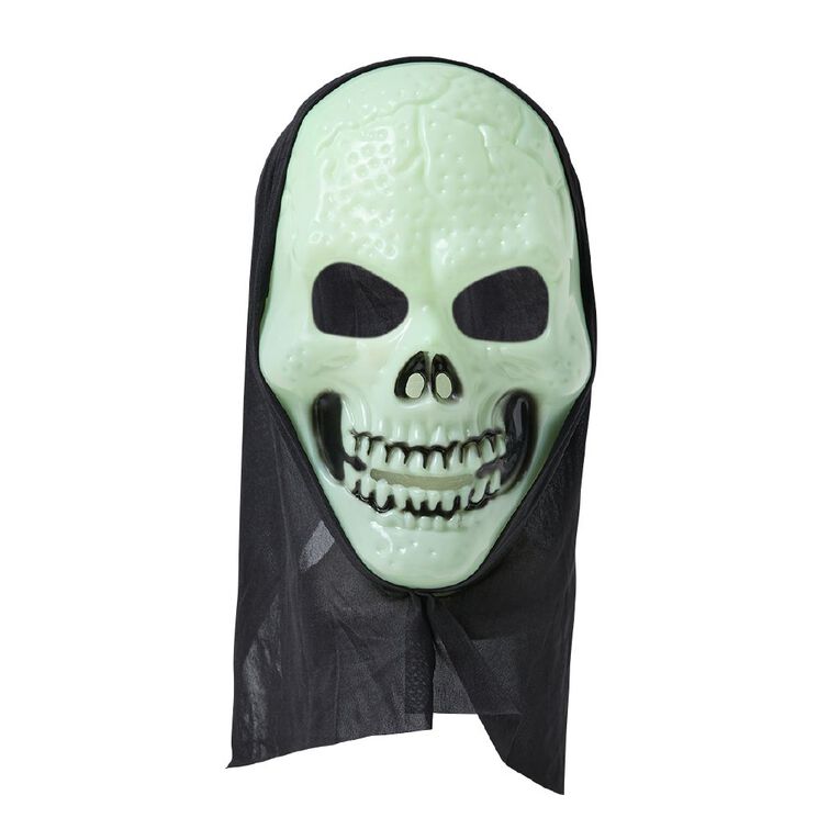 Scarehouse Halloween Glow In Dark Mask, , hi-res