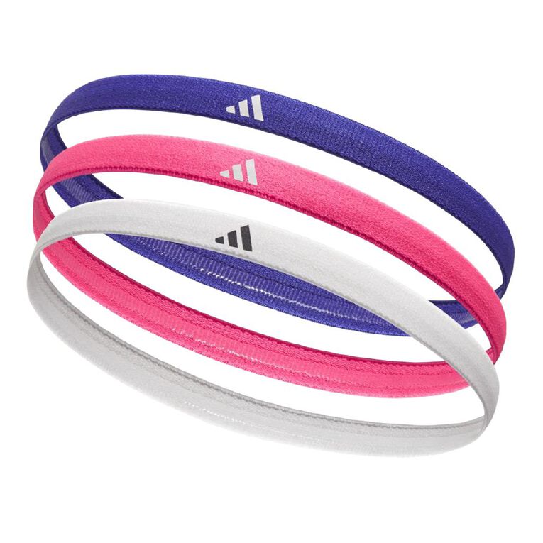 Adidas Hairbands 3 Pack One Size, , hi-res