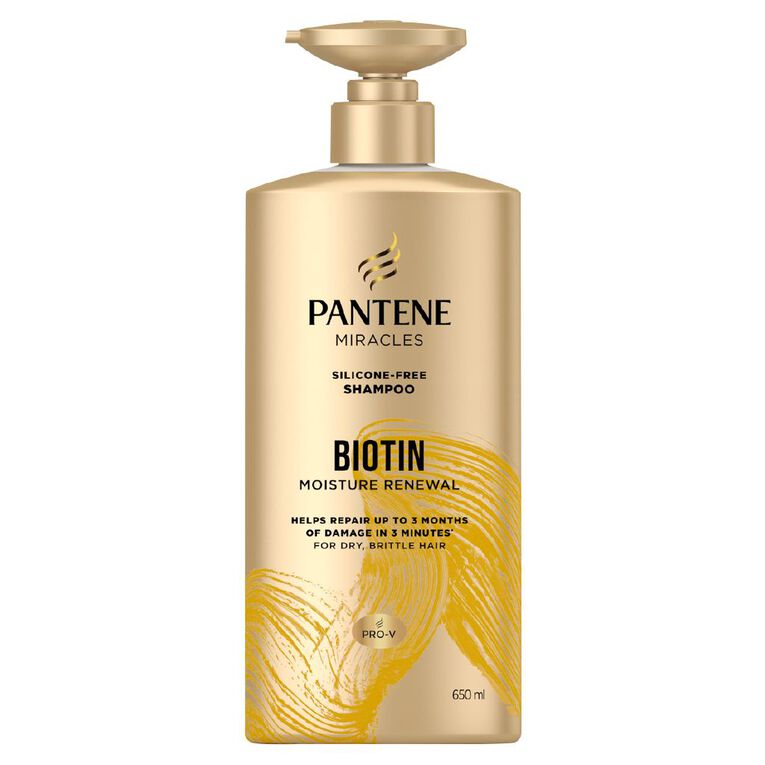 Pantene 3mm Biotin MR Shampoo 650ml, , hi-res
