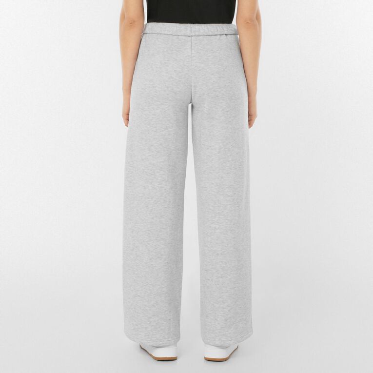 H&H Women's Wide Leg Trackpants, Silver Grey, hi-res