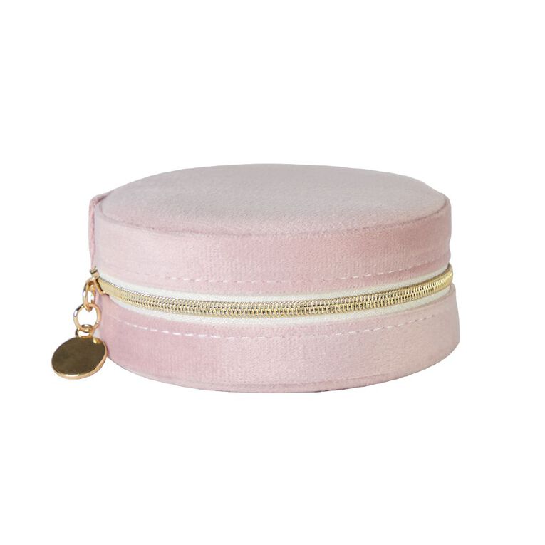Living & Co Velvet Jewellery Case, , hi-res
