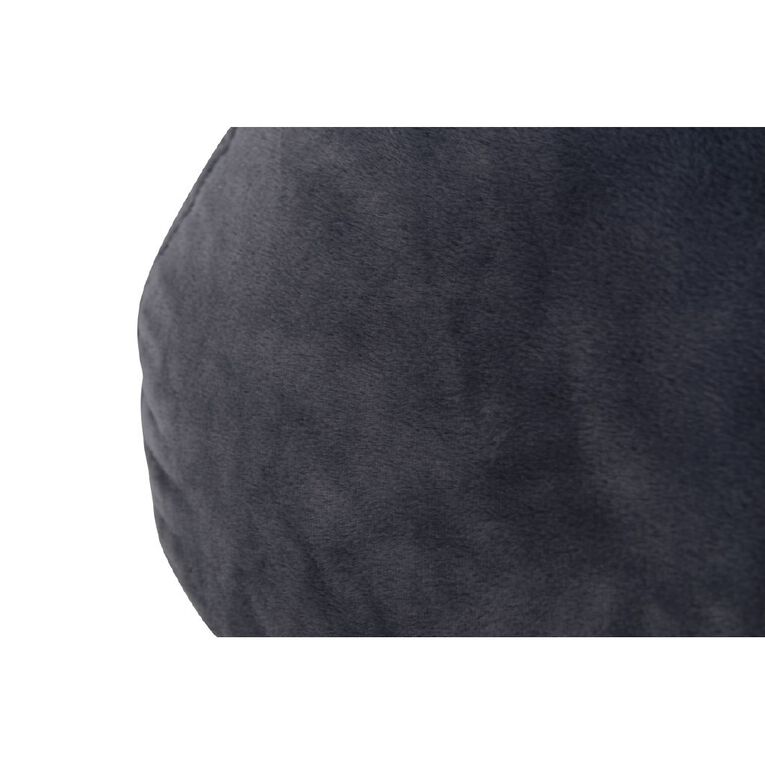 Living & Co Faux Fur Bean Bag Charcoal, , hi-res