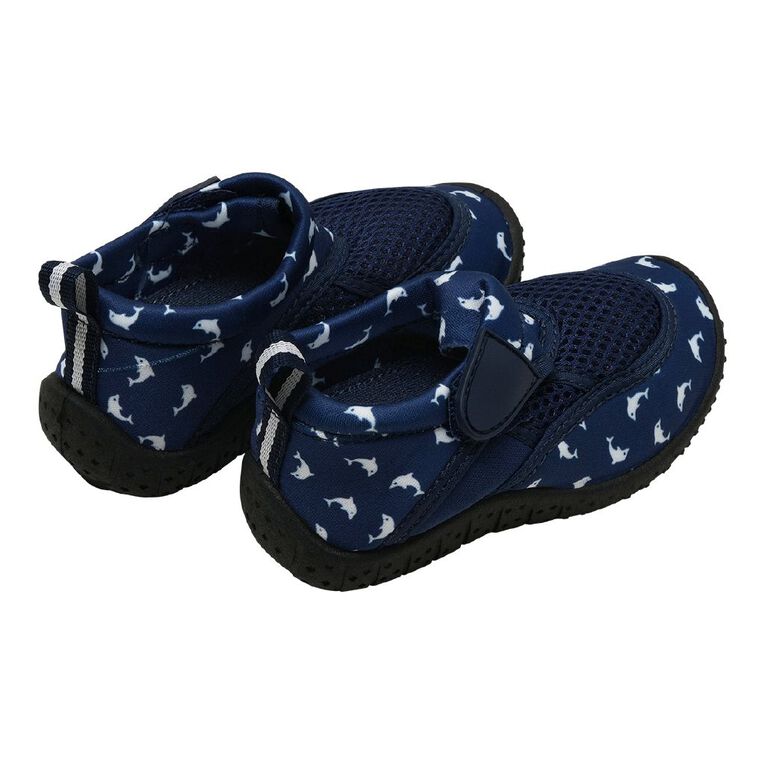 Young Original Junior Kids' Printed Chris Aqua Socks, Navy, hi-res