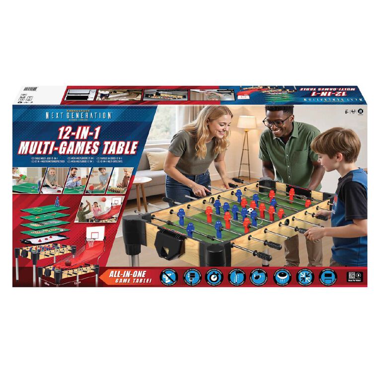 48in 12 in 1 Games Table, , hi-res
