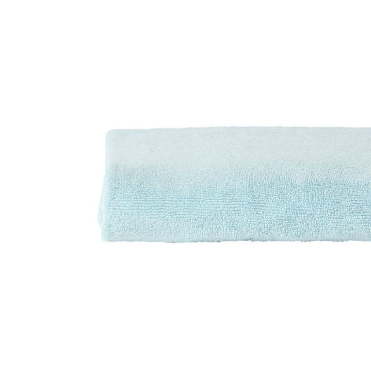 Living & Co Plush Plain Spa Towel Blue Light, , hi-res