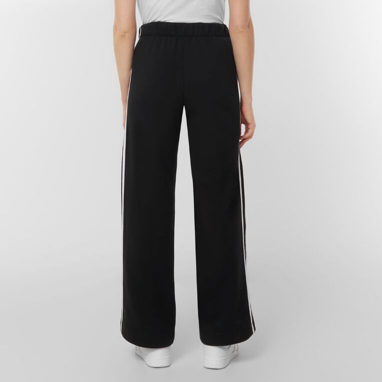 Active Intent Women's Supporter Trackpants, Black, hi-res
