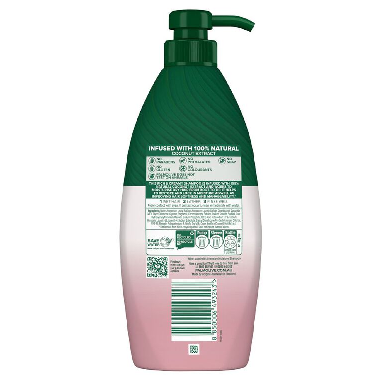 Palmolive Intense Moisture Shampoo 700ml, , hi-res