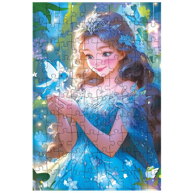 Play Studio Princess Puzzle Blue 100 Pieces, , hi-res