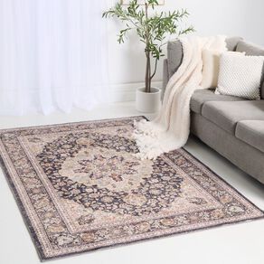 Living & Co Printed Rug Multi-Coloured 160cm x 230cm