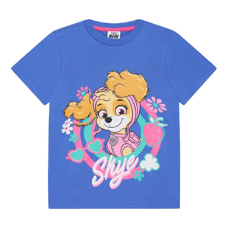 Paw Patrol Short Sleeve Tee, Blue Mid, hi-res