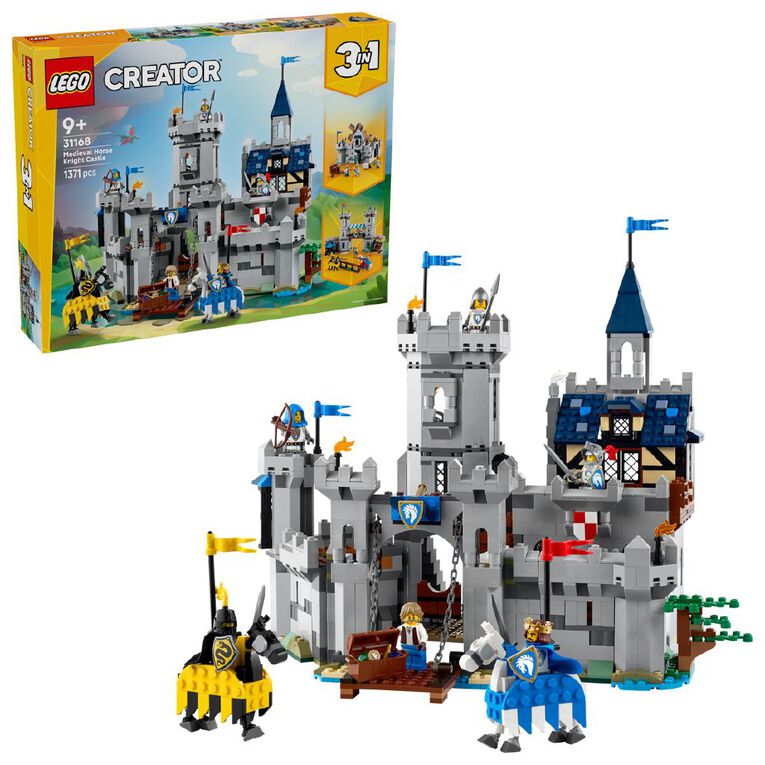 LEGO CREATOR Medieval Horse Knight Castle 31168, , hi-res
