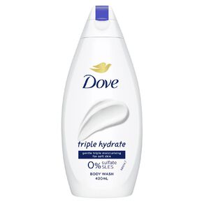 Dove Essential Hydrate Body Wash 400ml