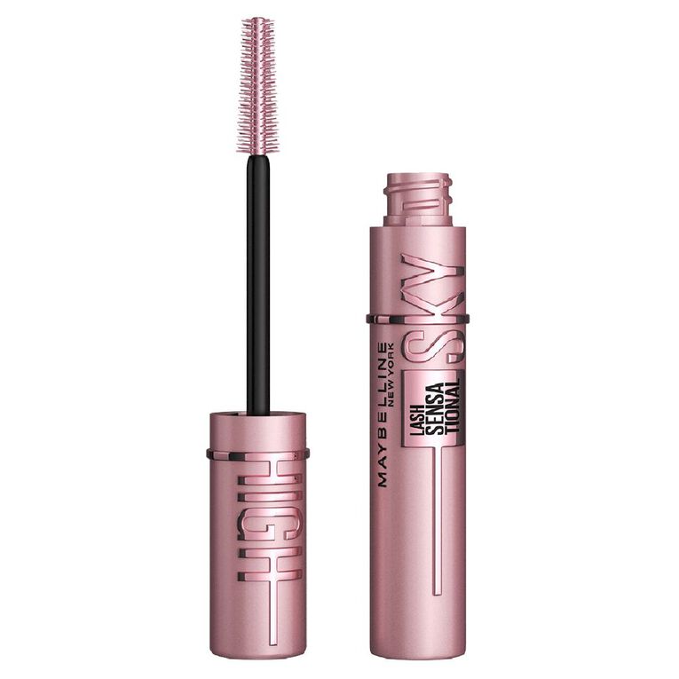 Maybelline Lash Sensational Sky High Washable Mascara Blackest Black, , hi-res
