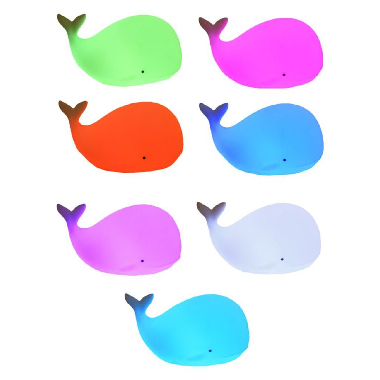 Living & Co Wanda Whale Rechargeable Night Light, , hi-res