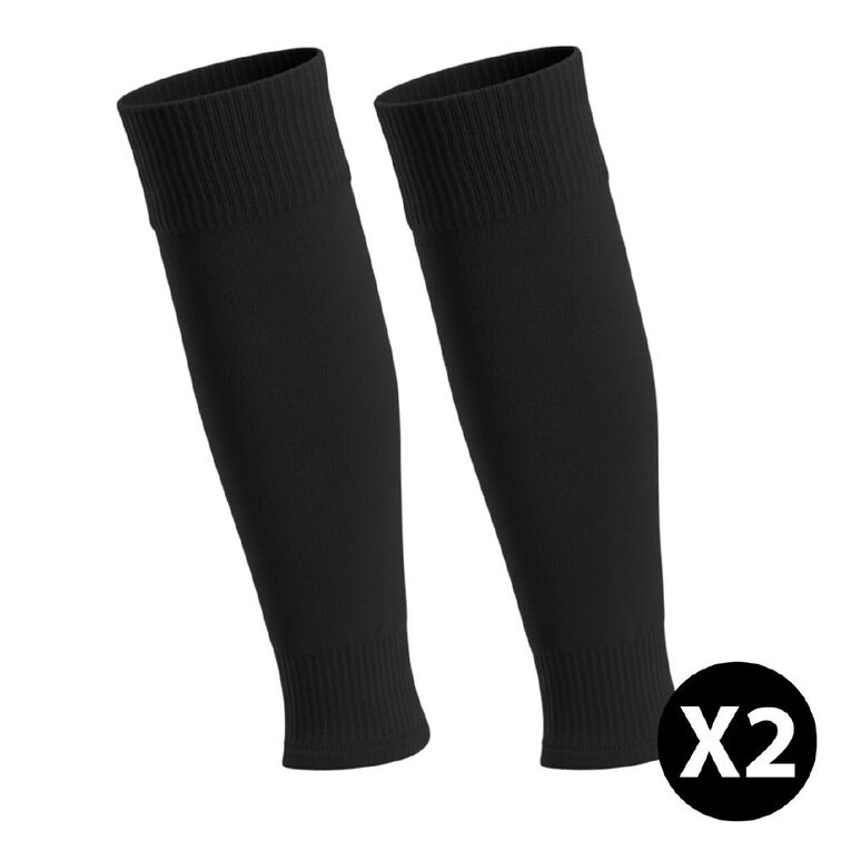 ONZ Socks Sleeves 2 Pack Black One Size, Black, hi-res