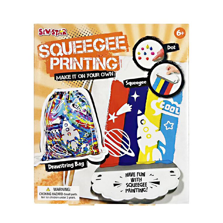 Sew Star Squeegee Painting Rocket, , hi-res