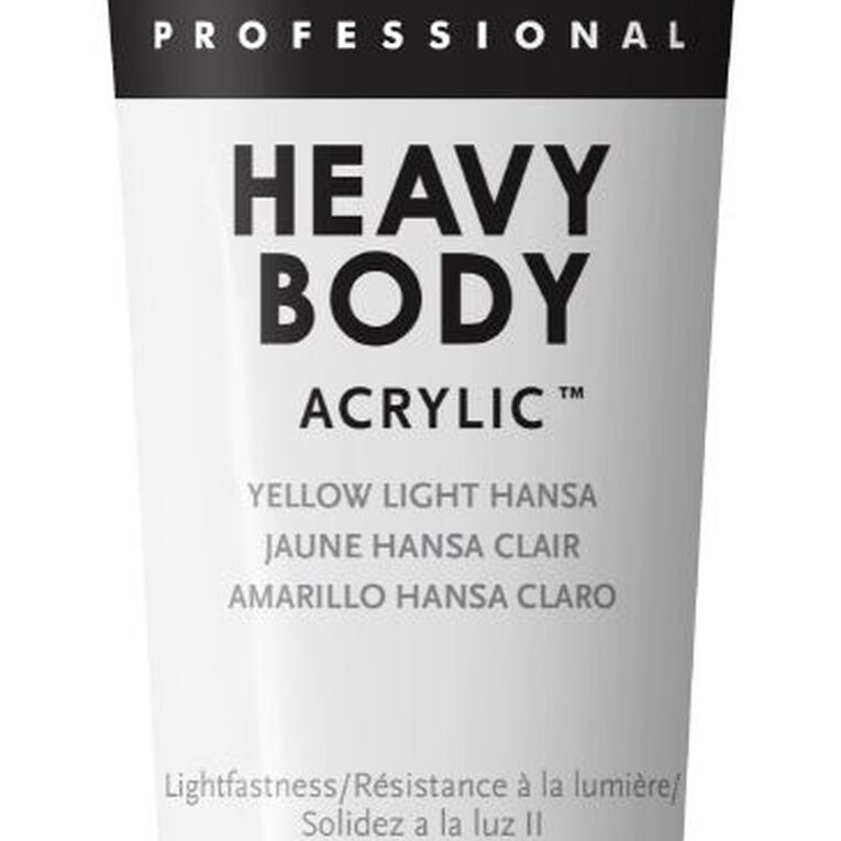 Liquitex Heavy Body Acrylic 59ml Light Hansa Yellow, , hi-res