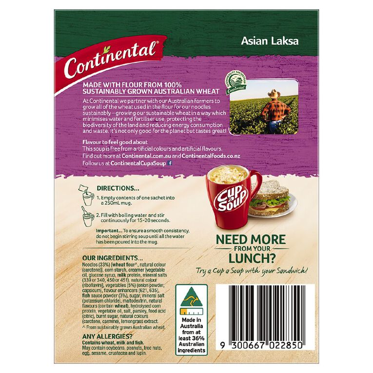 Continental Cup a Soup Laksa 2 Pack, , hi-res