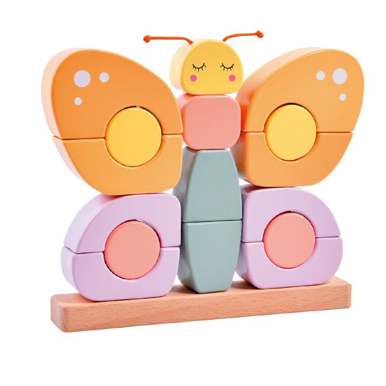 Play Studio Wooden Stacking Butterfly, , hi-res